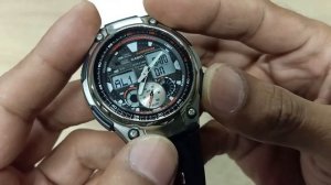 Casio AQ-190W-1AV World Time Series Youth Series Sports Watch