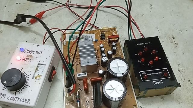 SAMSUNG Inverter Fridge PCB 1 time blinking error || How use IPM controller and UVW tester смотреть онлайн