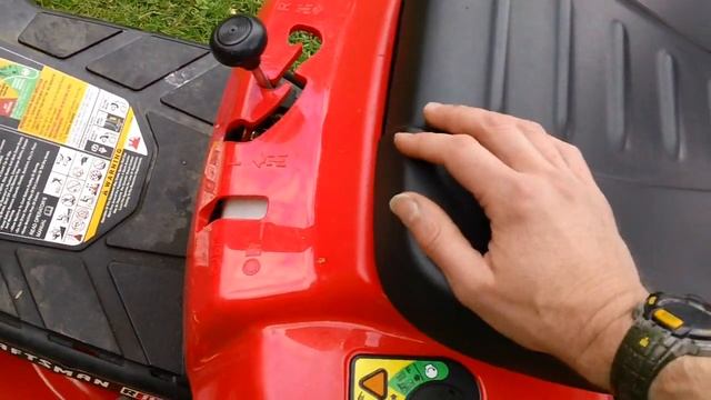 CRAFTSMAN R110 Riding Lawn Mower смотреть онлайн