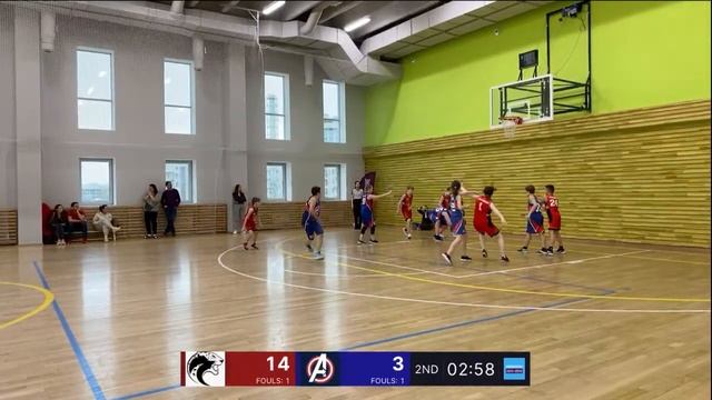 D 11-12 (Б). Барсы vs. Мстители 1. ДАБЛ-С 22/23 смотреть онлайн