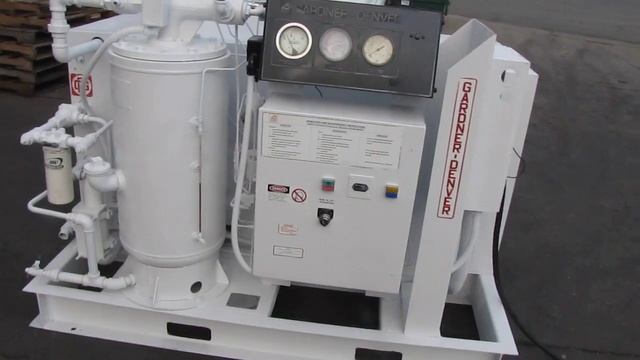 Gardner Denver 50 HP Rotary Screw Air Compressor 460V 3 Phase смотреть онлайн