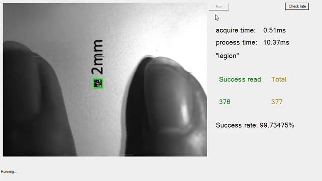 [Legion Electric] Datamatrix code reading in slow mode смотреть онлайн
