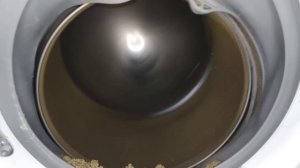 Experiment - Wet Sand - in a Washing Machine