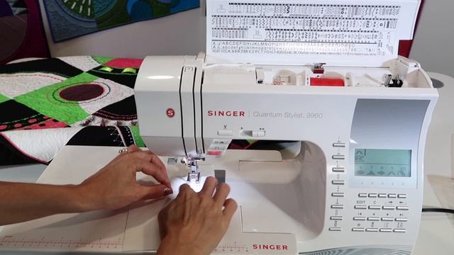 Singer Quantum Stylist 9960 28 Decorative Stitches