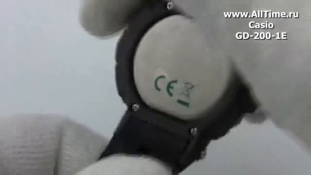 Обзор. Японские наручные часы Casio G-SHOCK GD-200-1E смотреть онлайн