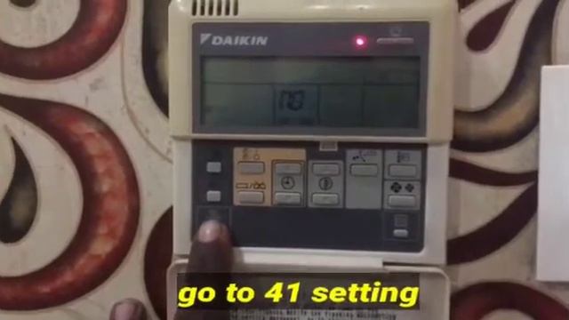 Daikin vrv remote check tha expression valve and pulse checking смотреть онлайн
