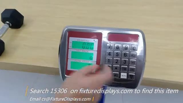 15306 platform scale calibration Instructions смотреть онлайн