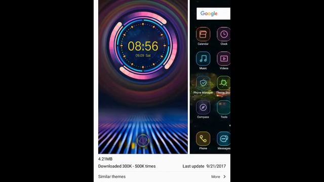 Oppo 2018 theme|| Neon light theme смотреть онлайн