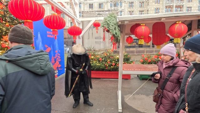 Прогулка по Москве | Китайский новый год | Москва 2025 смотреть онлайн