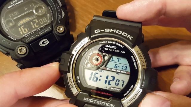 Casio G-Shock GR-8900-1ER - ustawienia zegarka [PL] смотреть онлайн