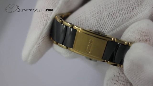 Ladies Rado Jubile Coupole Black Dial 24mm Scratchproof Ceramic 204.0302.3 Watch смотреть онлайн