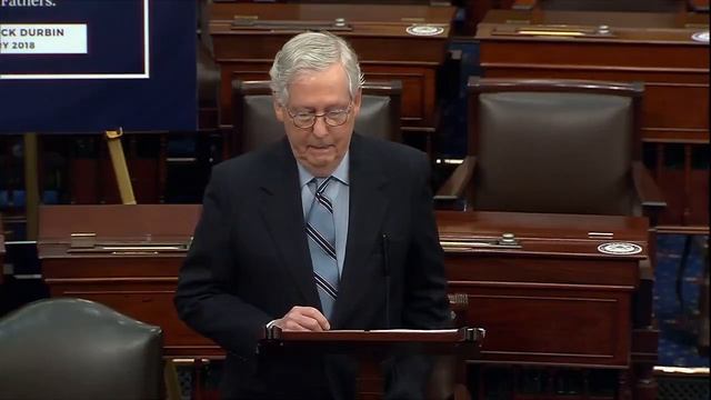 Sen. Mitch McConnell on the filibuster: "The far left wants the Democrats to break the Senate rules смотреть онлайн