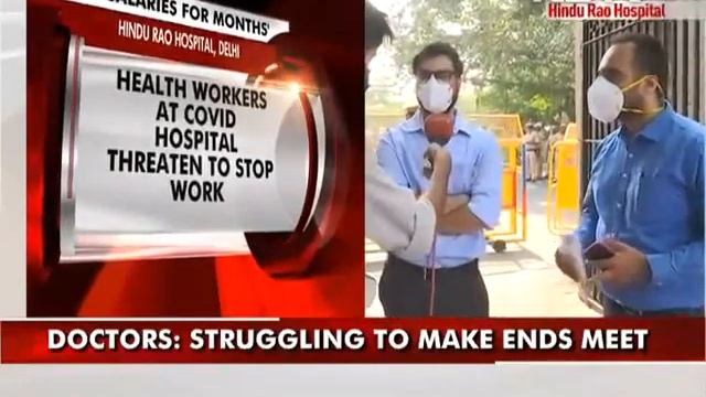 Pay Us Or We Stop Work, Warn Covid Warriors At Delhi's Hindu Rao Hospital смотреть онлайн