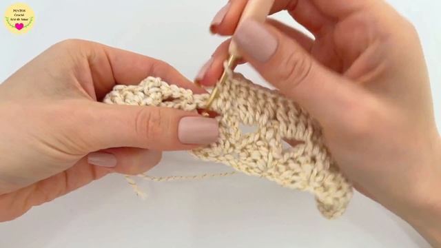 PONTO DE CROCHÊ FÁCIL E LINDO смотреть онлайн