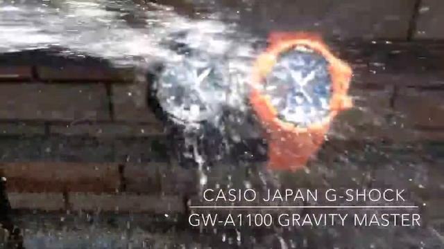 Test khả năng chống nước của đồng hồ CASIO G-Shock GW-A1100 смотреть онлайн
