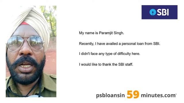 Personal Loan - State Bank of India - PSB Loans in 59 Minutes - Customer Testimonials #24 смотреть онлайн
