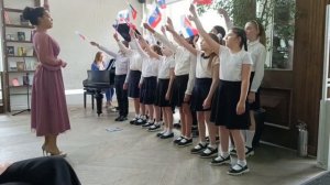 Диана, хор ДШИ Вдохновение, "Россия, мы - дети твои", ВДНХ, 1 июня 2024