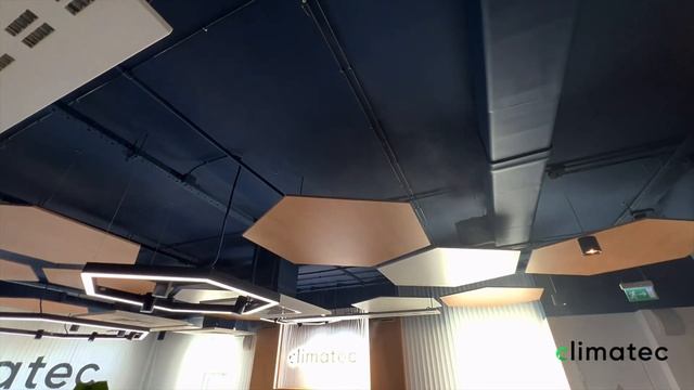 Форсуночное увлажнение воздуха в шоу-руме Climatec смотреть онлайн