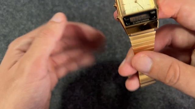 CASIO VINTAGE AQ 800EG 9A Review Unboxing