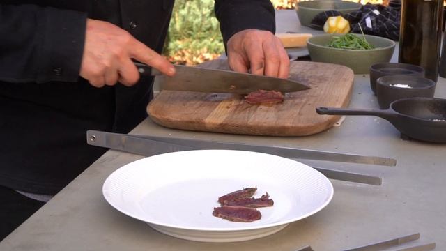 Grillet carpaccio af dåvildt – retten kan tilberedes på Grill 17, Forno samt vores Forno Gas grill. смотреть онлайн