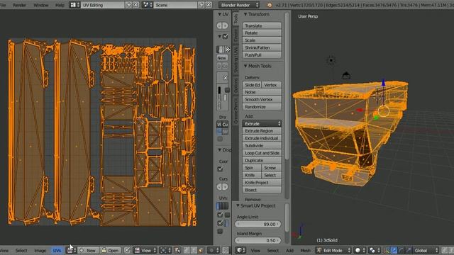 Blender UV mapping смотреть онлайн