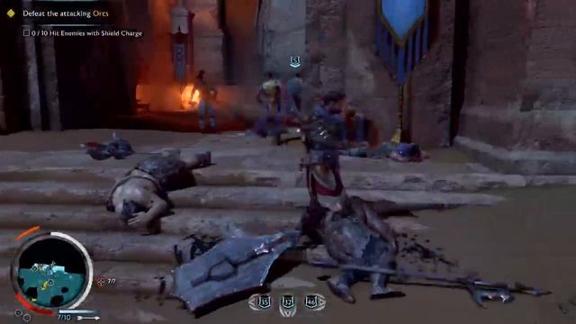 Middle Earth shadow of War Desolation of Mordor DLC Gameplay END PS4pro смотреть онлайн
