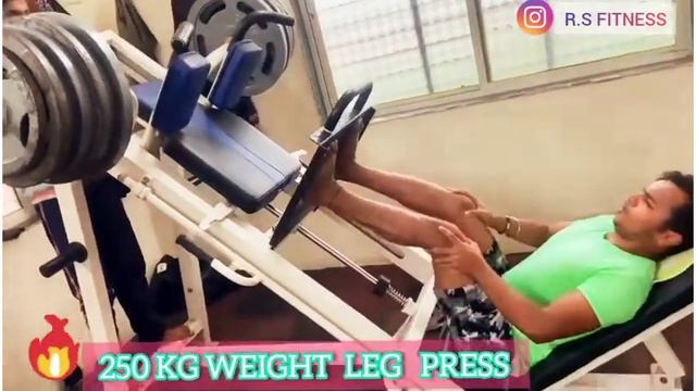 250 KG WEIGHT LEG PRESS 🔥🔥🔥🤙🏻🤙🏻 смотреть онлайн