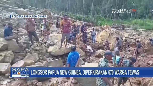 Diperkirakan Ada 670 Warga Tewas Tertimbun Material Longsor di Papua Nugini смотреть онлайн