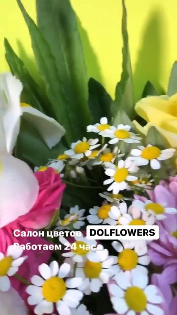 Салон цветов Dolflowers, работаем 24 часа смотреть онлайн