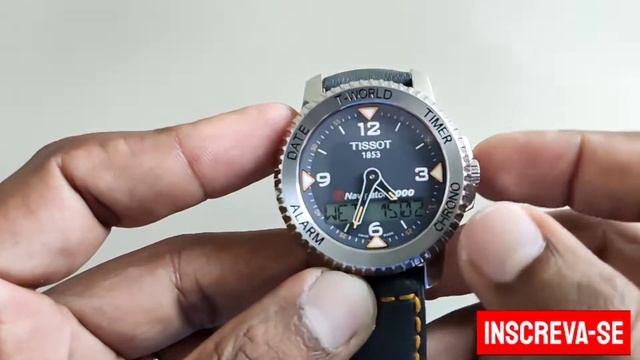 TISSOT NAVIGATOR 3000-Z270/370 TOUCH - COMO AJUSTAR A HORA E A DATA!