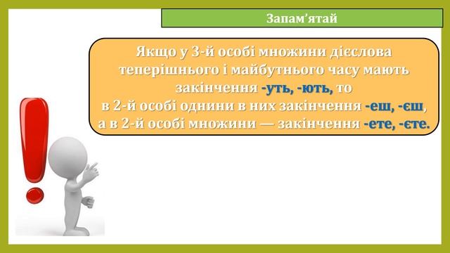 Навчаюся писати закінчення дієслів 2 ї особи однини і множини теперішнього і майбутнього часу смотреть онлайн