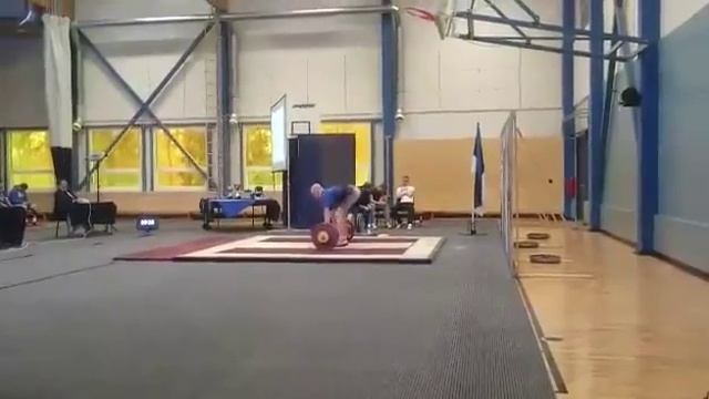 Martin Lind (-85 kg) - tõukamine 128 kg - Eesti MV tõstmises 2016 смотреть онлайн