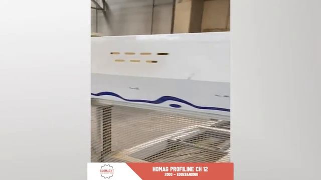 HOMAG PROFI LINE CH 12 - Edgebanding - 2000 смотреть онлайн