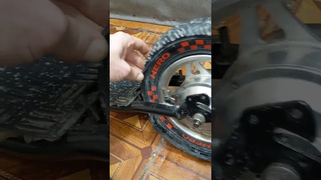 Взорвалось колесо!))) смотреть онлайн