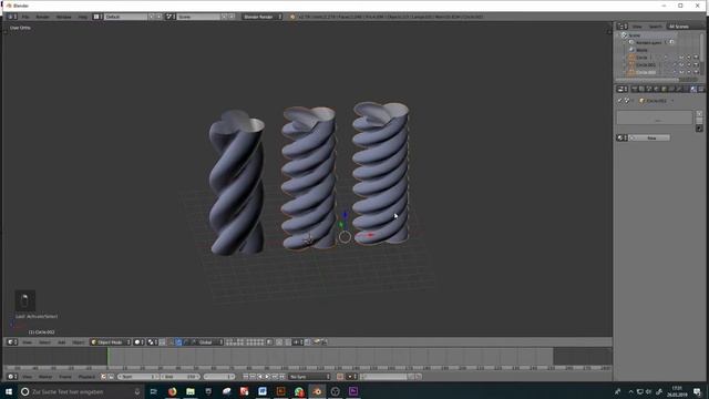 Blender QUICK TIPP | Screw Modifier #2 - Rope смотреть онлайн