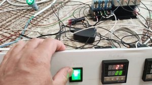 Панель управления коптильней на базе Rex c 100 с автоматическим отключением при готовности продукта