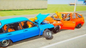 Эксперимент в ваз Краш тест симулятор 2.Часть 2