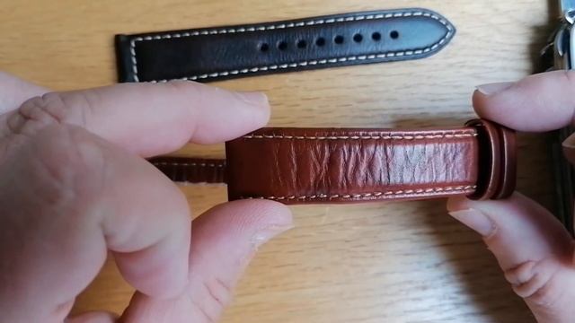 Maikes Brown Leather Watch Strap смотреть онлайн
