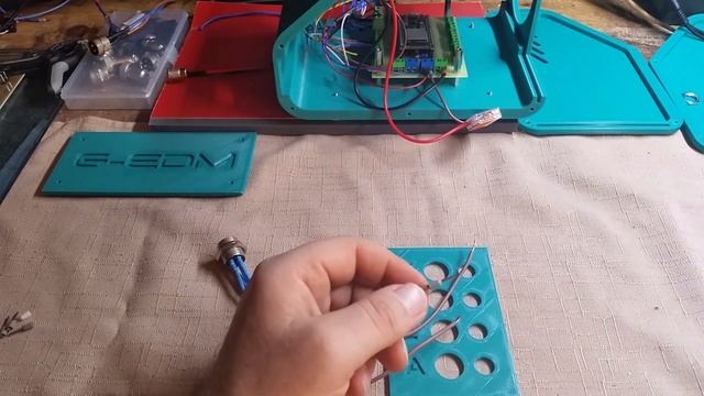 Wiring the G-EDM control panel (mostly printed DIY electrical discharge machine) смотреть онлайн