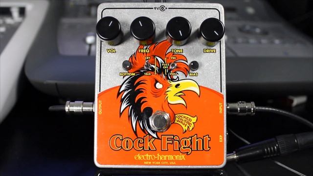 Electro-Harmonix Cock Fight Cocked Talking Wah Pedal (Demo By Bill Ruppert)
