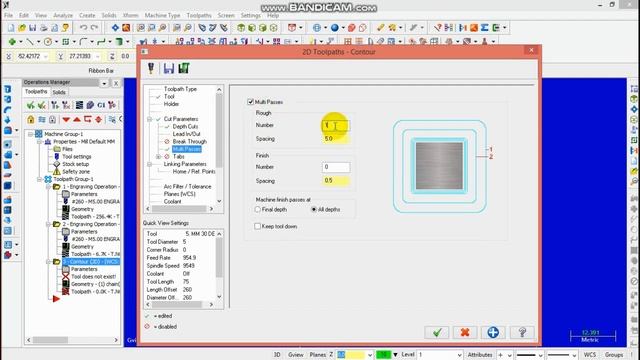 MASTERCAM X5 CNC Engraving ART 28 смотреть онлайн