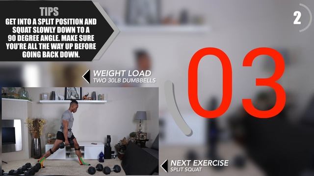 30 MINUTE FULL LEG WORKOUT AT HOME (DUMBBELLS ONLY!) - DAY 6 смотреть онлайн