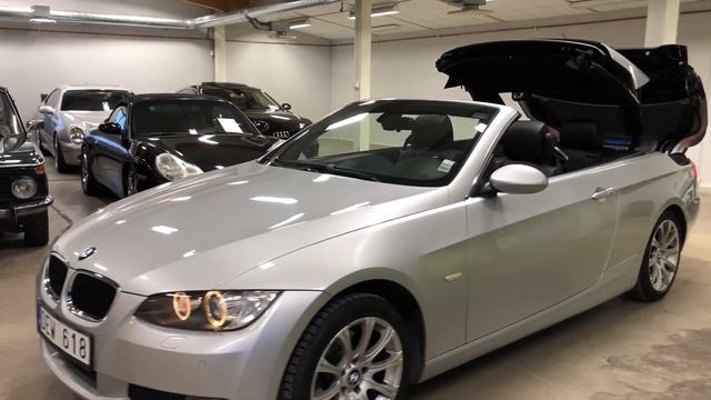 BMW 320i i Cab Automat 170hk Navi смотреть онлайн