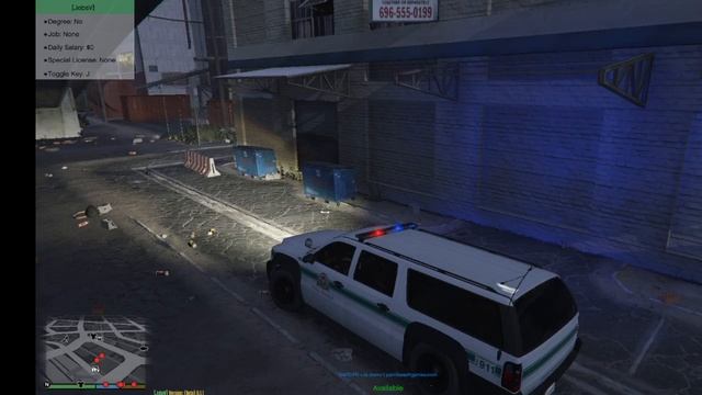 Grand Theft Auto V будни полицейского (мод на работу полиции) смотреть онлайн