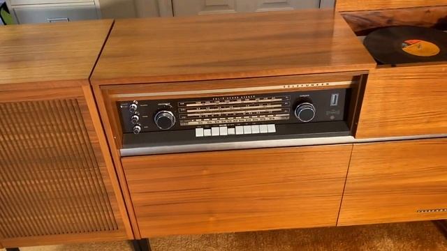 1966 Telefunken Bayreuth Studio 105 Stereo Console With HiFi Z10 Turntable