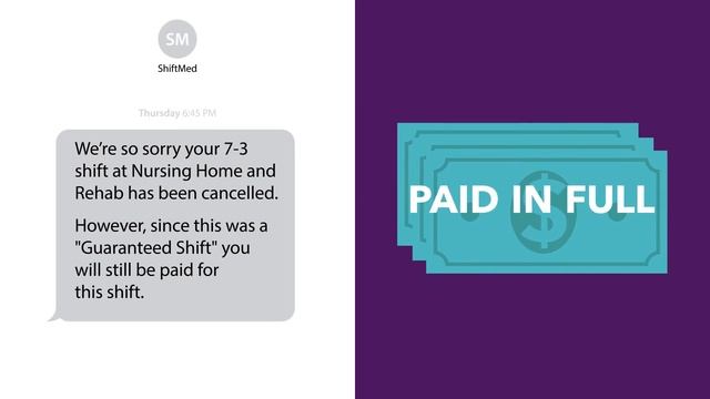 ShiftMed Guaranteed Shifts Explainer Video смотреть онлайн