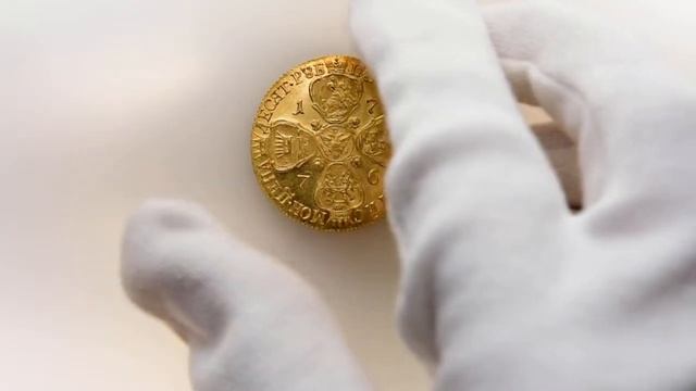 Аукцион 32. Лот 160 - 10 рублей 1776 года. СПБ-ТI. смотреть онлайн