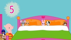 Ten In The Bed ano.ver. | Children Nursery Rhyme | Kids Songs | Baby Puff Puff