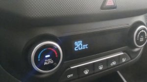 Работа системы отопления Hyundai Creta