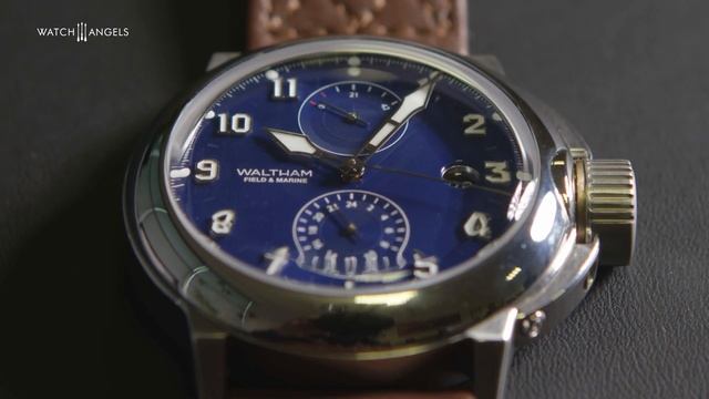 Waltham Field & Marine Dual Time 24h - Factory hands-on review смотреть онлайн